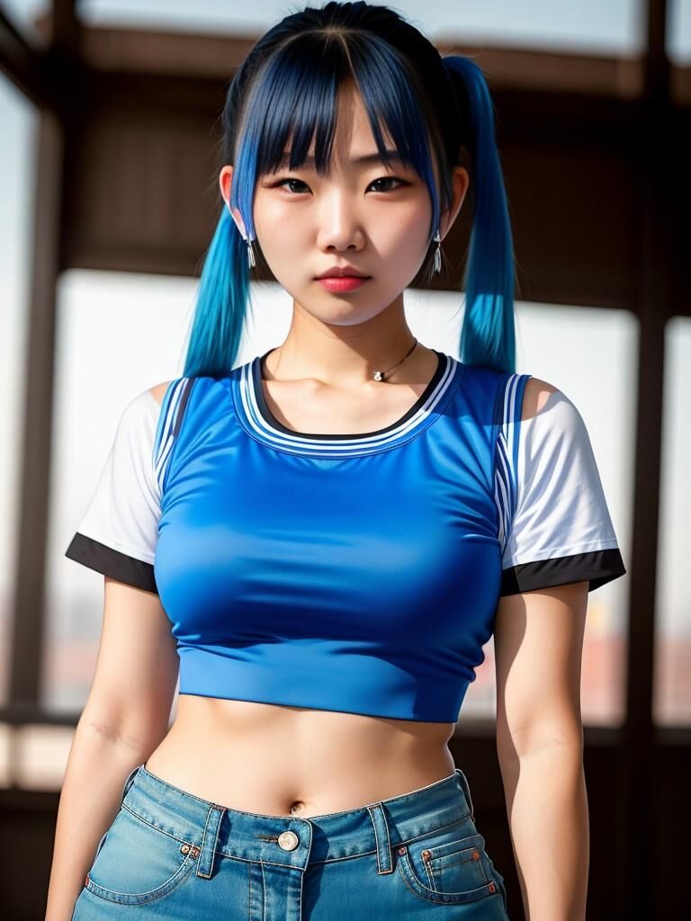 Feelin' Blue - Chinese Girls - v2