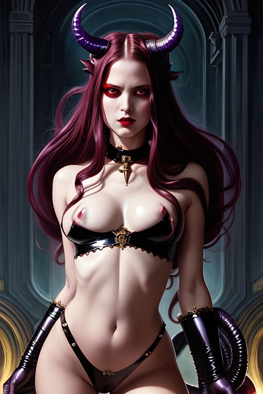 Demonic Domina Demands Devotion - v1