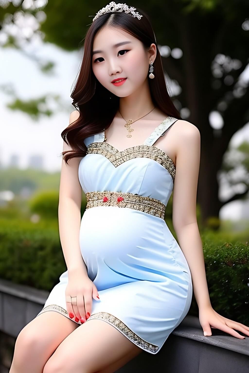 Non-Nude Pregnant Girls - v1