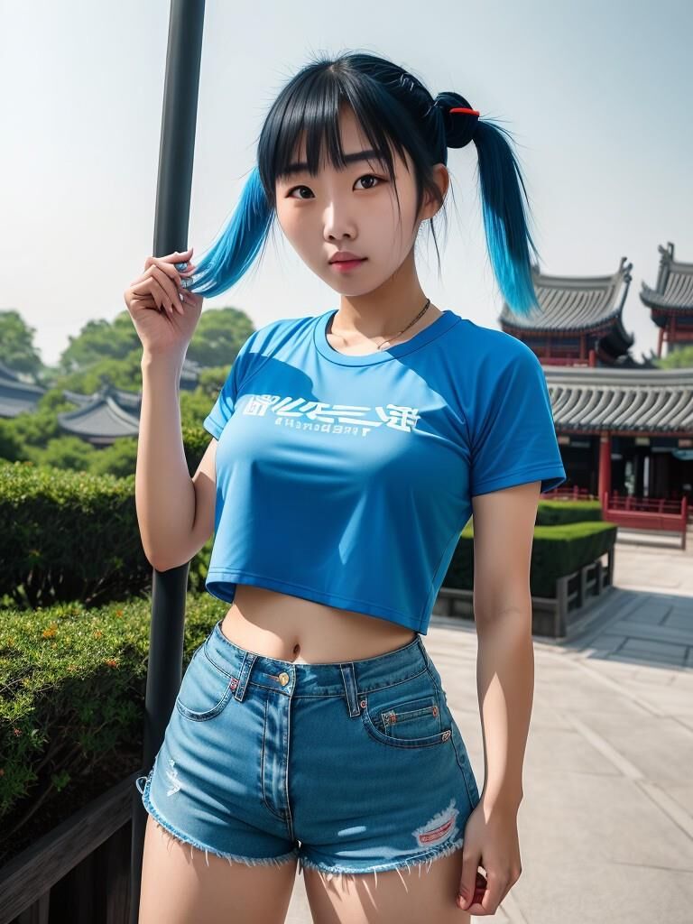 Feelin' Blue - Chinese Girls - v2