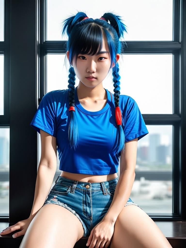 Feelin' Blue - Chinese Girls - v2