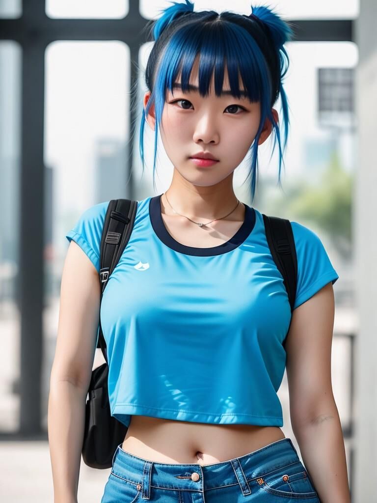 Feelin' Blue - Chinese Girls - v2