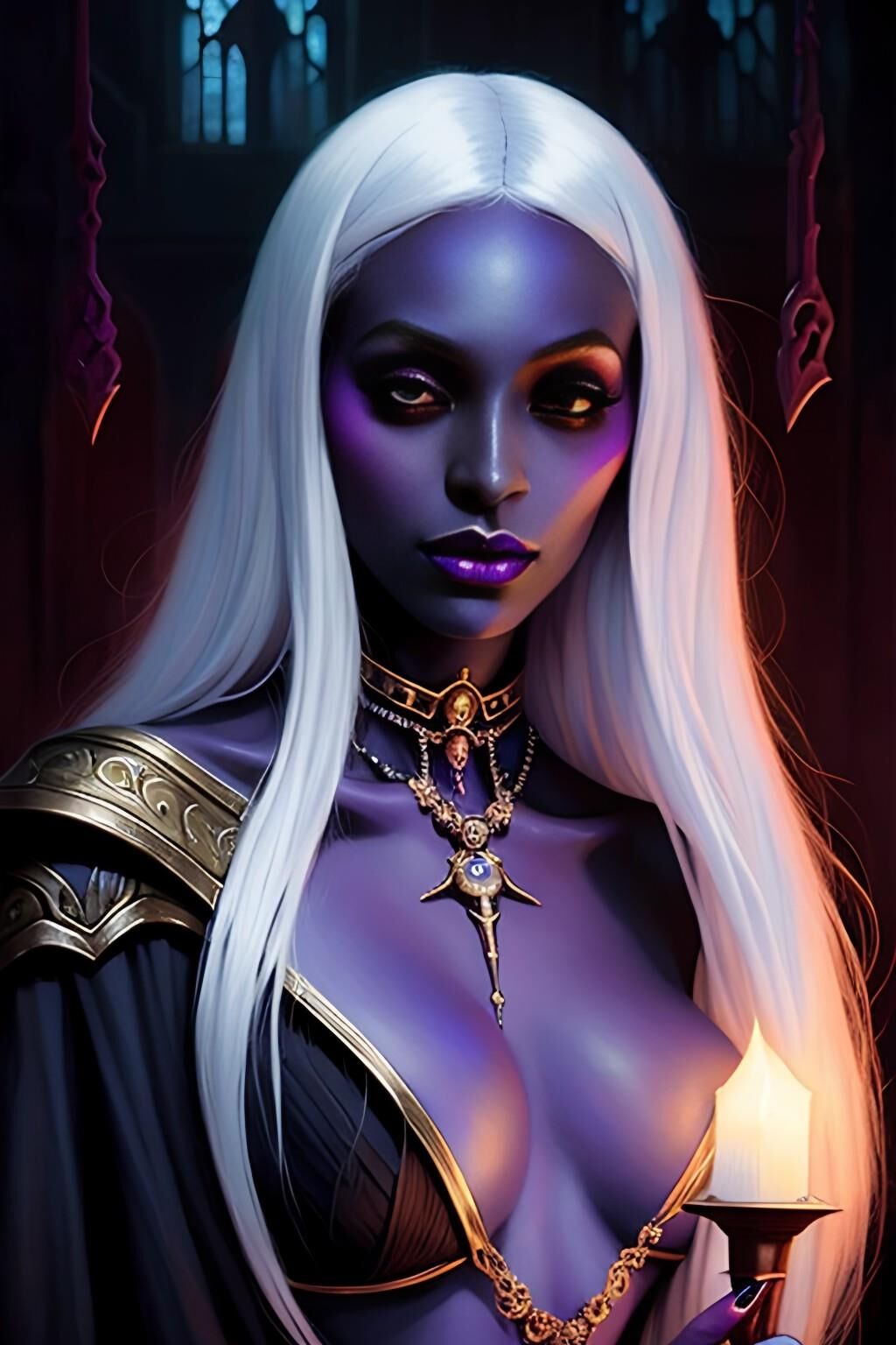 D&D Drow Necromancer - v1