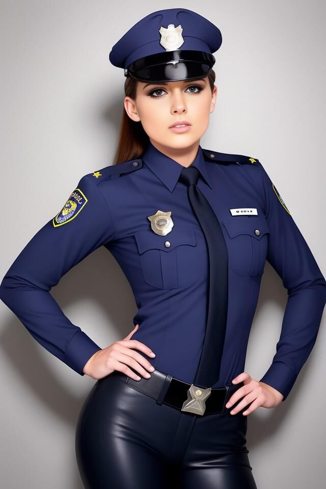 AI Police Woman Uniform