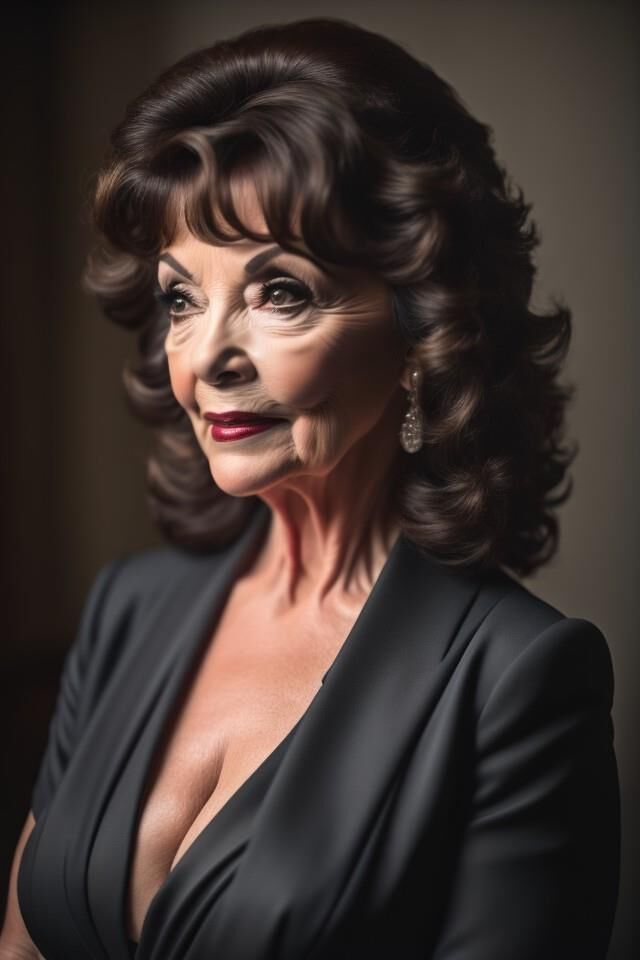 AI app - Joan Collins?