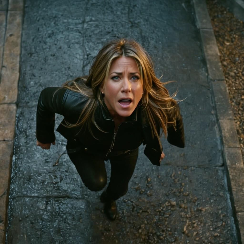 A.I. Jennifer Aniston in Leather Nightmare