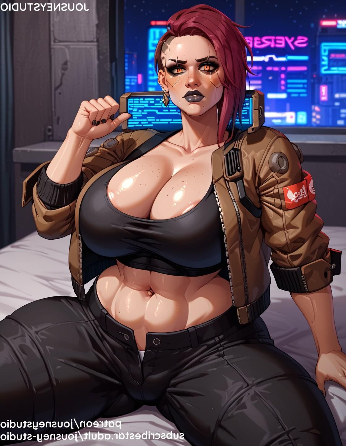 Female V  Cyberpunk 