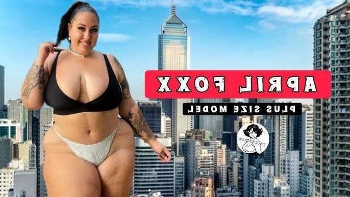 April 巨大なお尻のおっぱい Beayty セクシーな BBW ガールの混合ホット写真