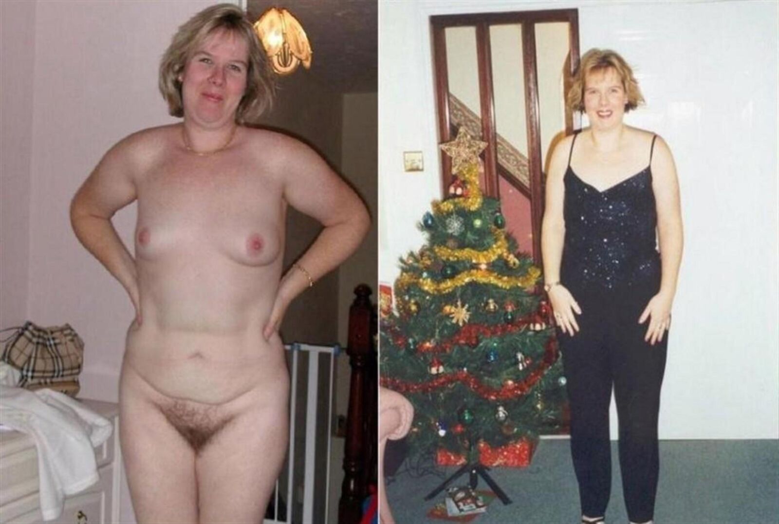 Nude Christmas / X mas / Nackte Weihnachten 