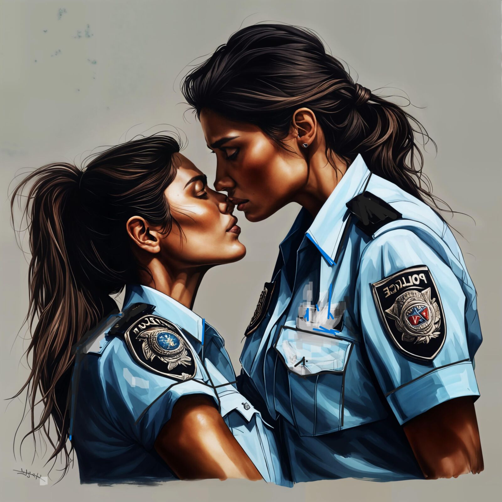 Highway Patrol ... AI Artwork Story