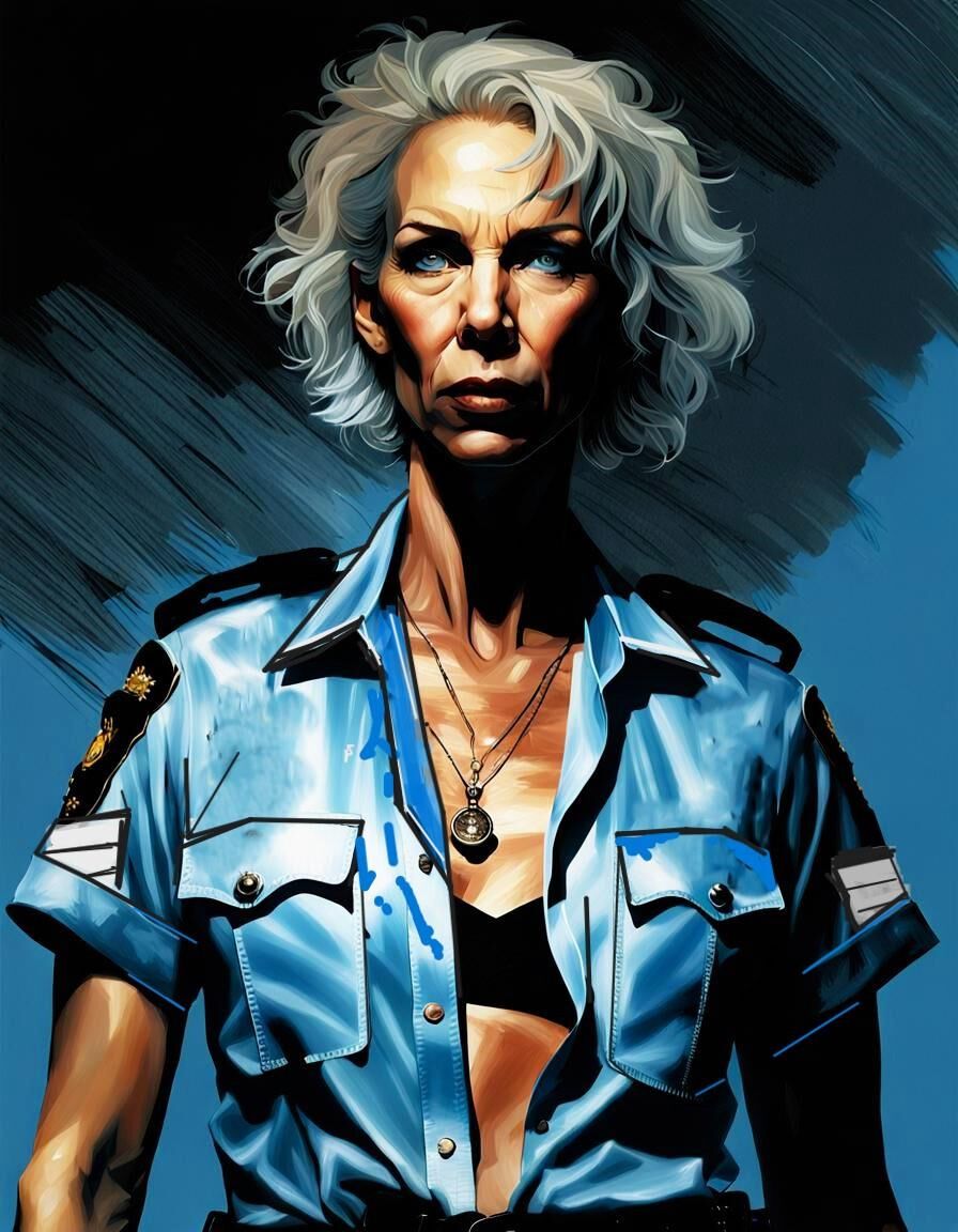 Highway Patrol ... AI Artwork Story