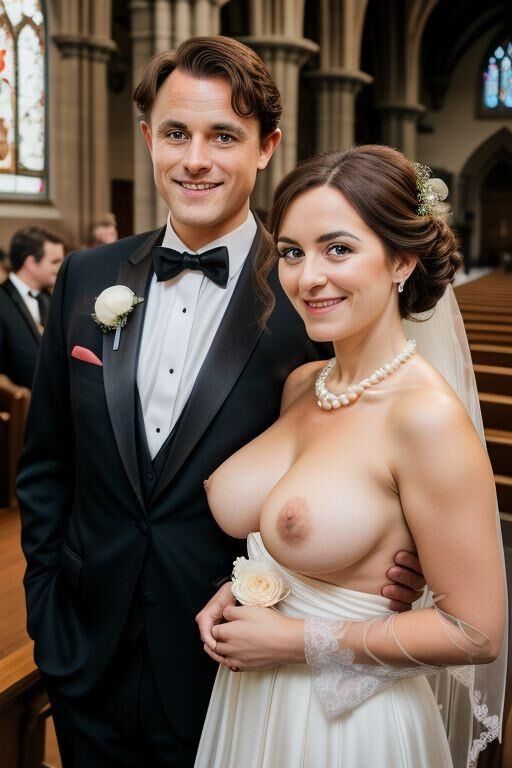 AI Brides with Bare Breasts 