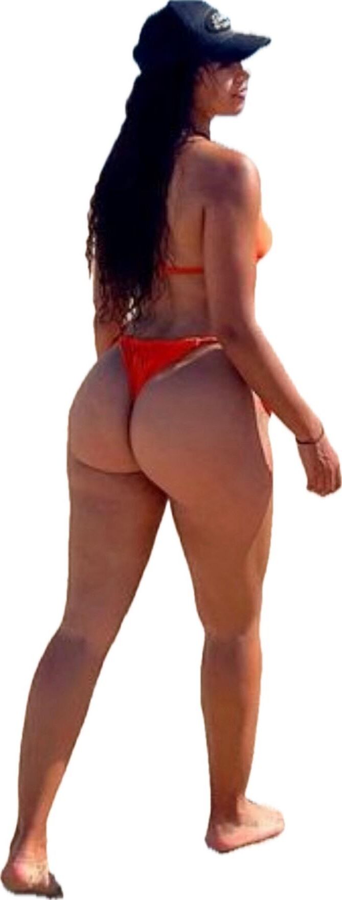 Latina Cute Big Butt Stickers 