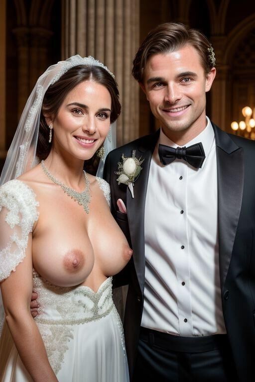 AI Brides with Bare Breasts 