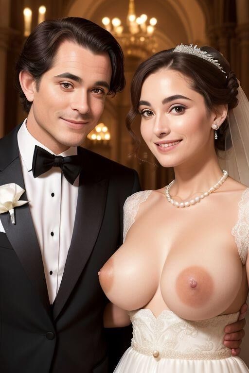 AI Brides with Bare Breasts 