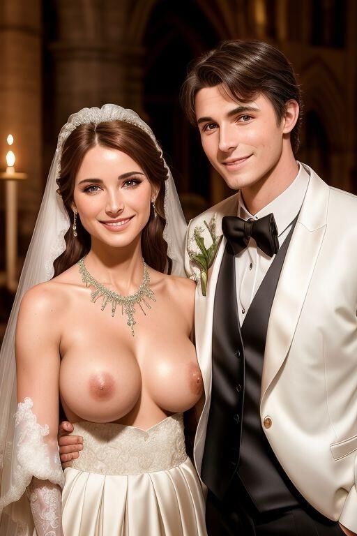 AI Brides with Bare Breasts 