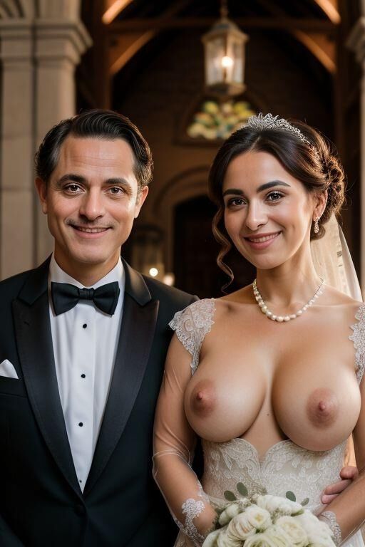 AI Brides with Bare Breasts 