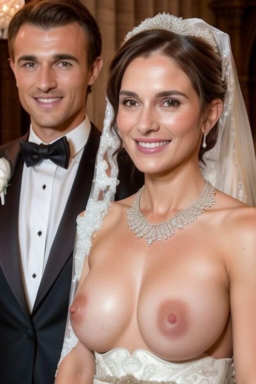 AI Brides with Bare Breasts 