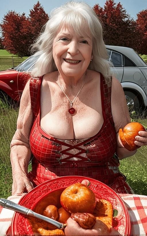 AI collection mature granny