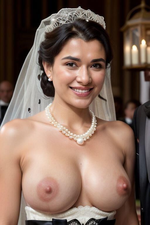 AI Brides with Bare Breasts 