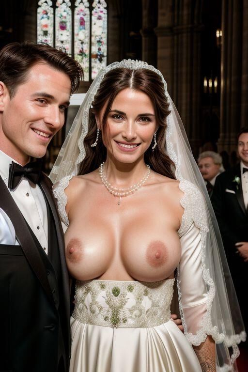 AI Brides with Bare Breasts 