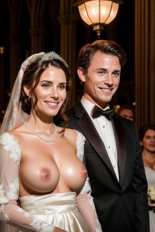 AI Brides with Bare Breasts 