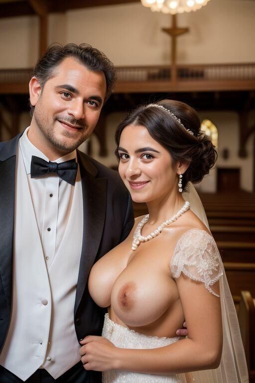 AI Brides with Bare Breasts 