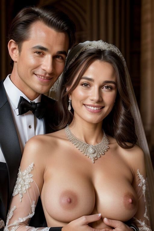 AI Brides with Bare Breasts 