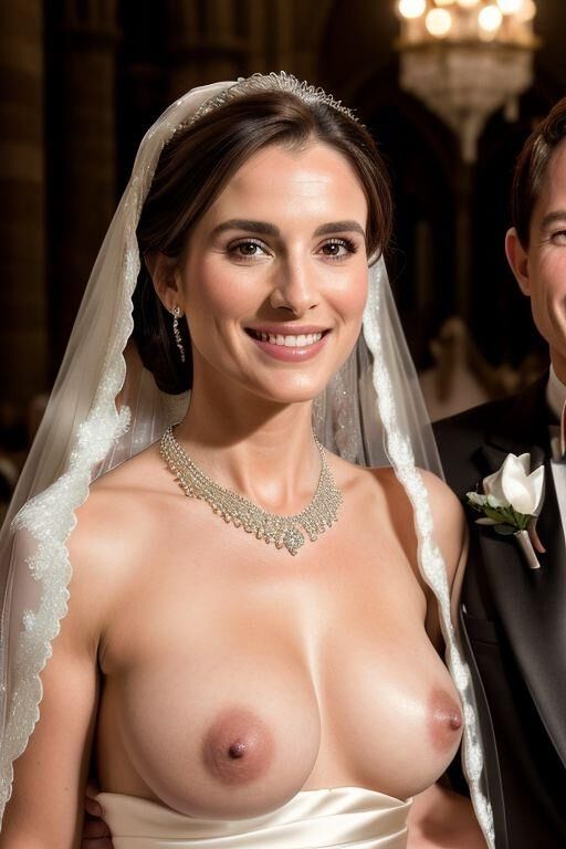 AI Brides with Bare Breasts 