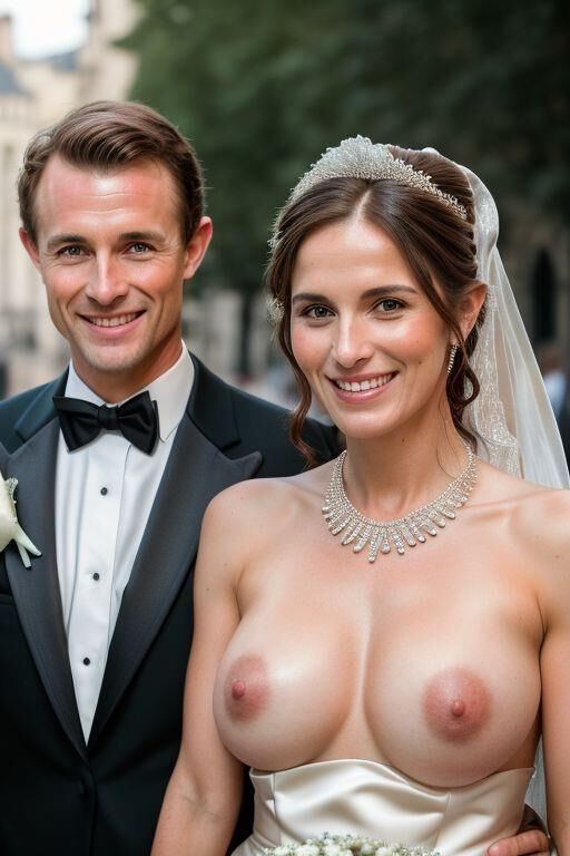 AI Brides with Bare Breasts 