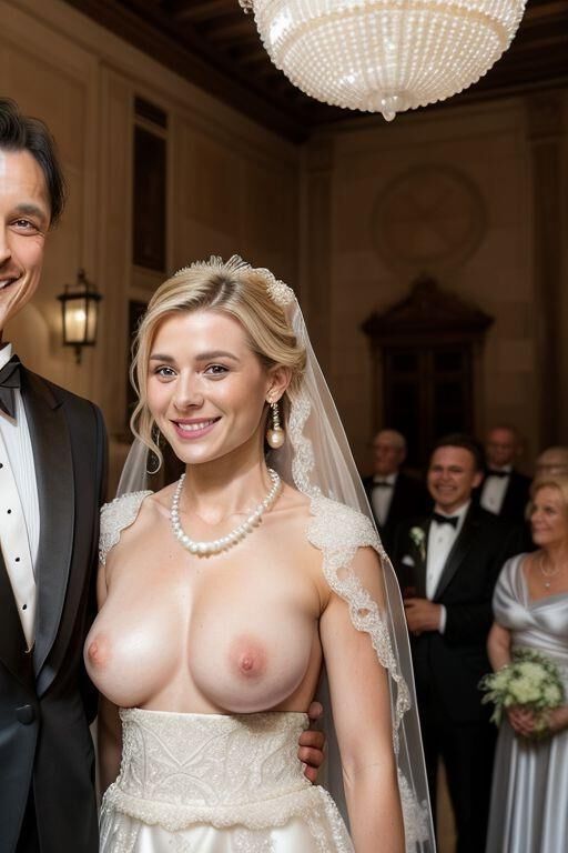 AI Brides with Bare Breasts 