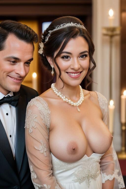 AI Brides with Bare Breasts 