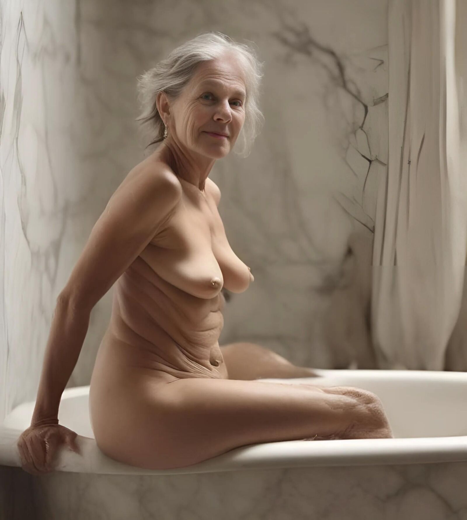 AI GRANNY bath