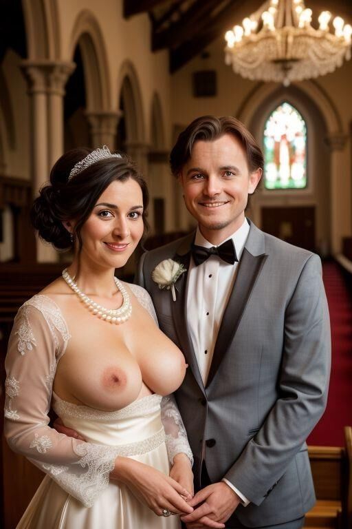 AI Brides with Bare Breasts 