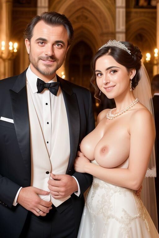 AI Brides with Bare Breasts 