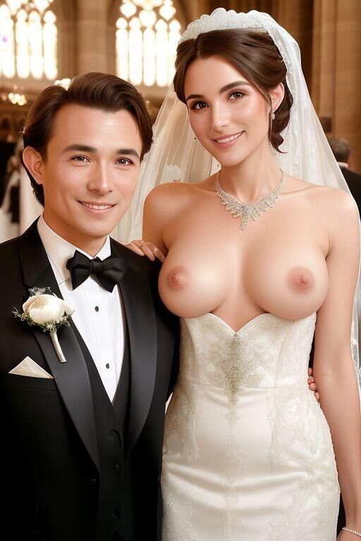 AI Brides with Bare Breasts 