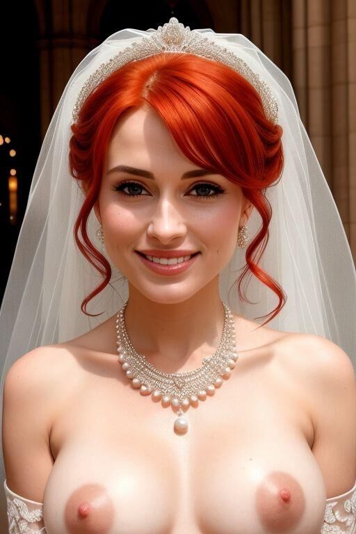 AI Brides with Bare Breasts 