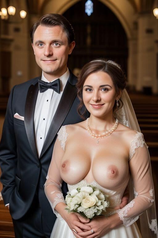 AI Brides with Bare Breasts 