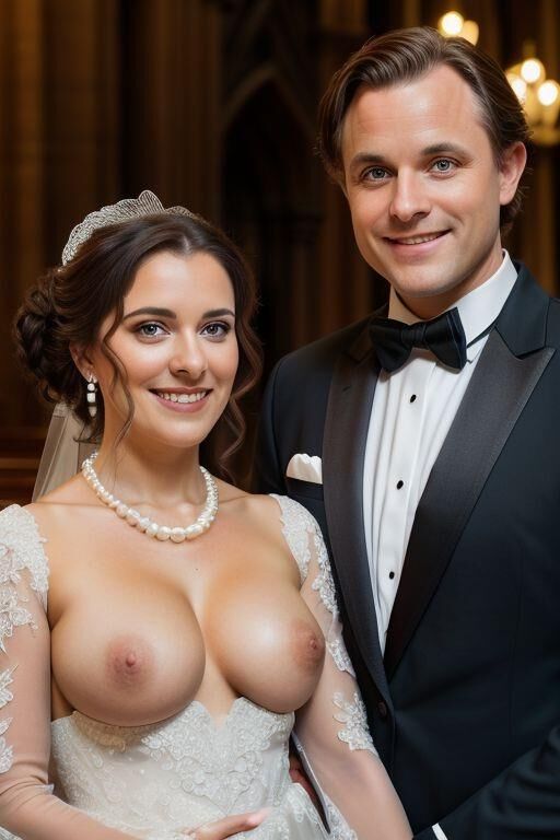 AI Brides with Bare Breasts 