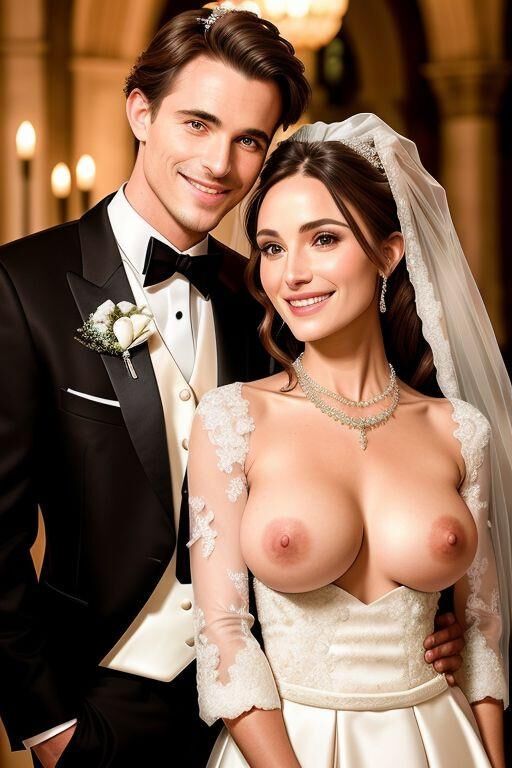 AI Brides with Bare Breasts 