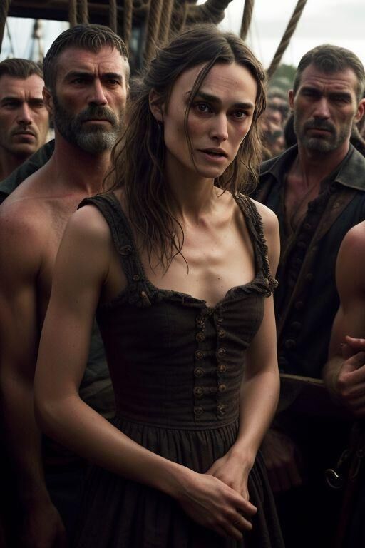 Elizabeth Swann Aboard a Pirate Ship