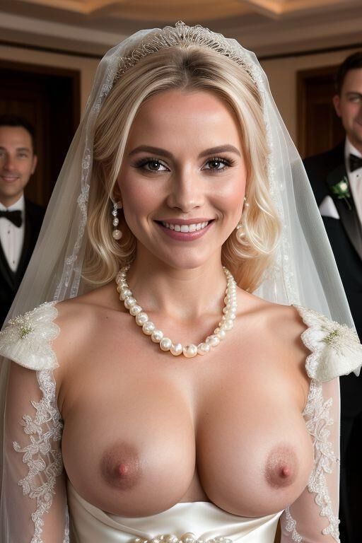 AI Brides with Bare Breasts Realistic