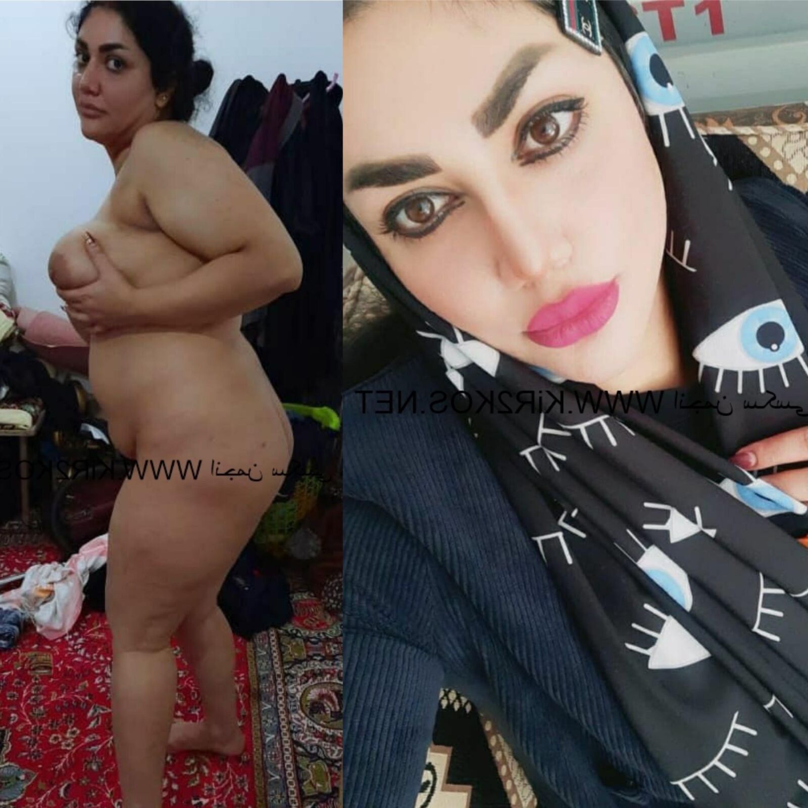 Putas iraníes hijabi expuestas