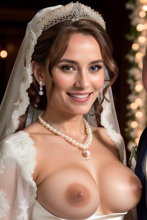 AI Brides with Bare Breasts Realistic