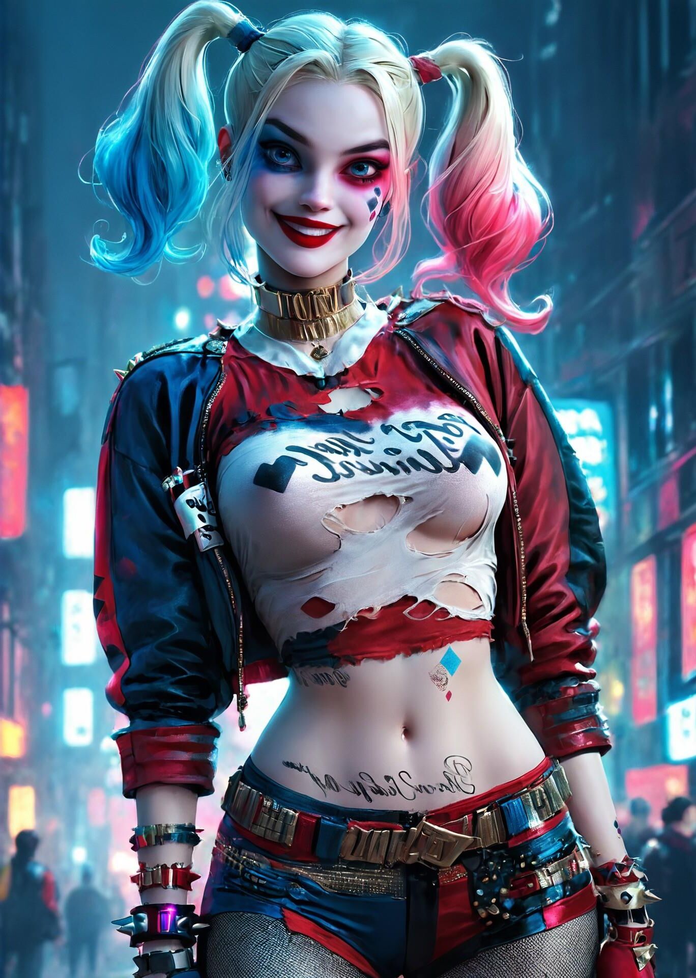 AI KI Harley sexy Babe