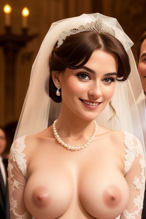 AI Brides with Bare Breasts 