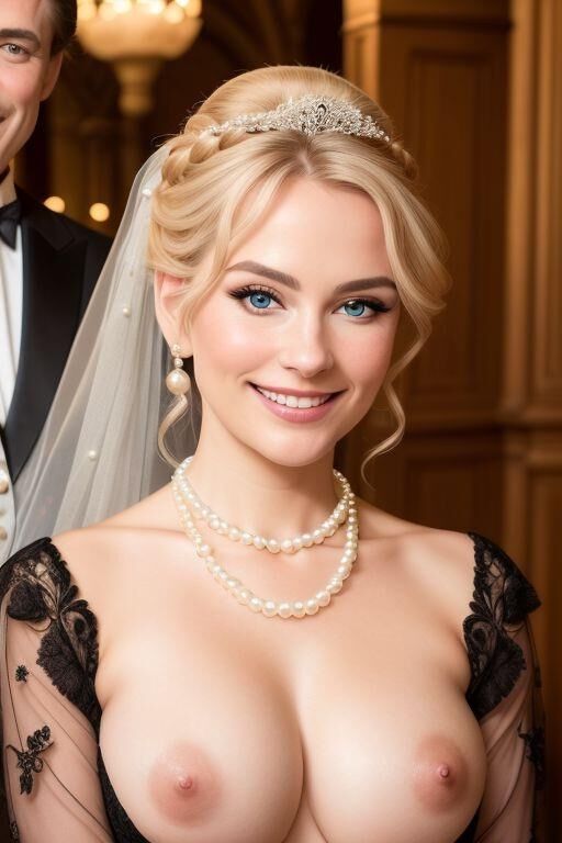 AI Brides with Bare Breasts 