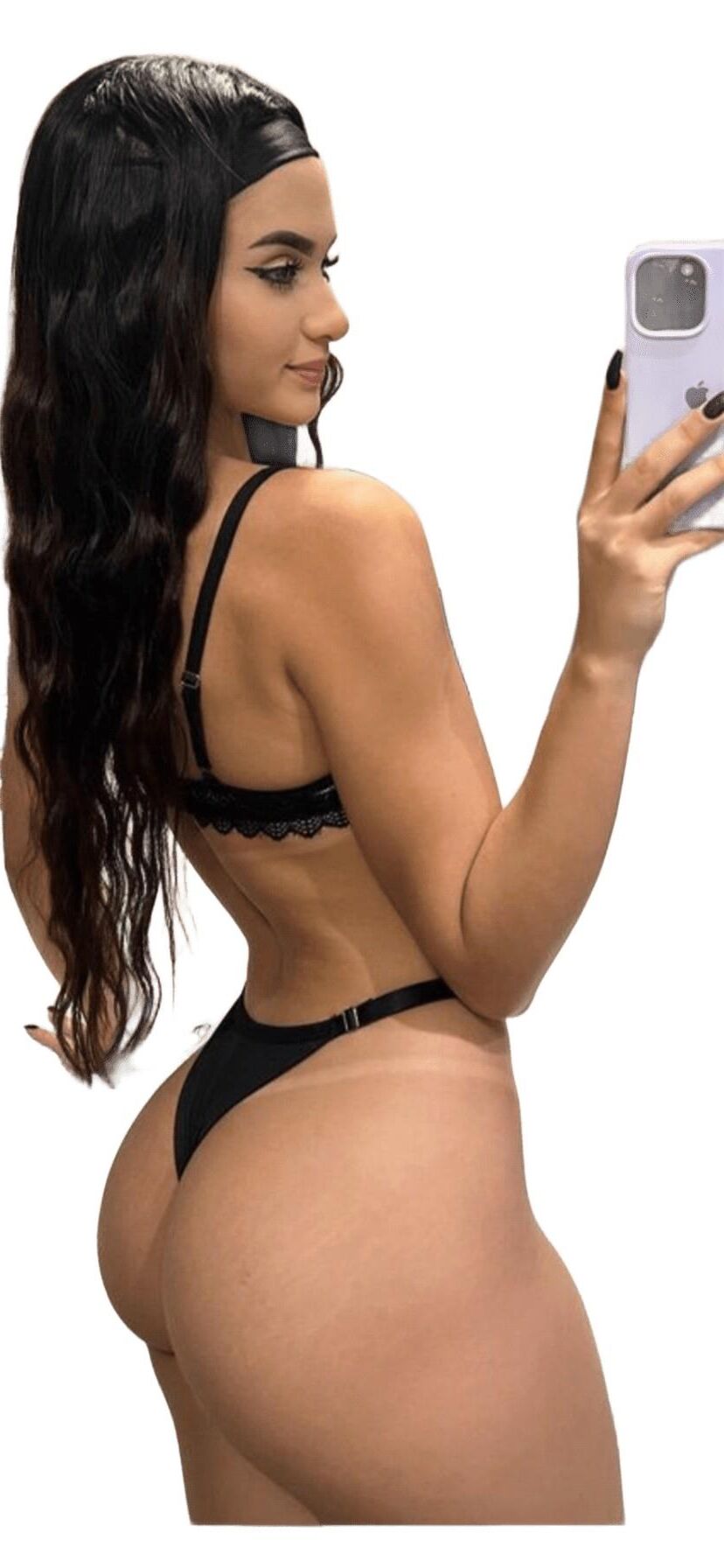 Latina Cute Big Butt Stickers 