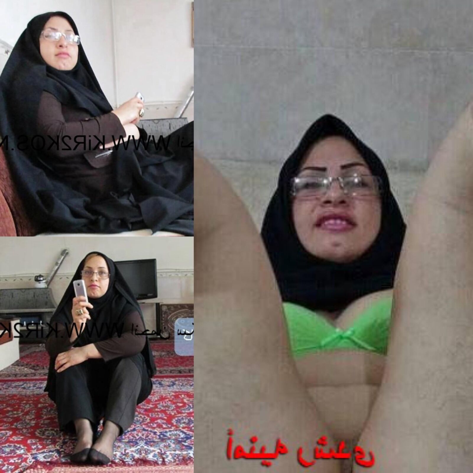 Putas iraníes hijabi expuestas