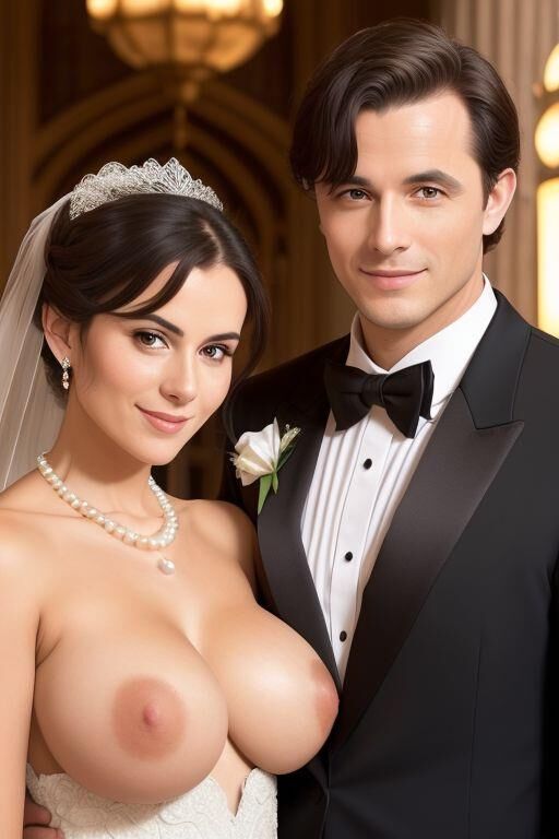 AI Brides with Bare Breasts 